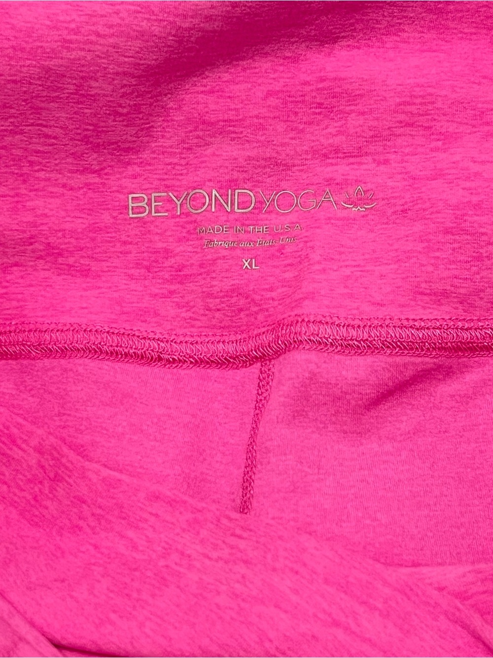 Beyond Yoga Spacedye At Your Leisure High Waisted Midi Legging - Pink - XL - Picture 9 of 9